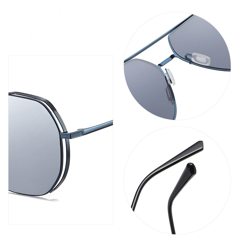 Lunettes de cyclisme haut de gamme pour hommes, nouveauté 2025, idéales pour la conduite, la pêche et les grandes montures en nylon polarisé._voghion.com