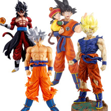 七龙珠系列超级赛亚人孙悟空手办摆件贝吉塔大型模型桌面装饰批发