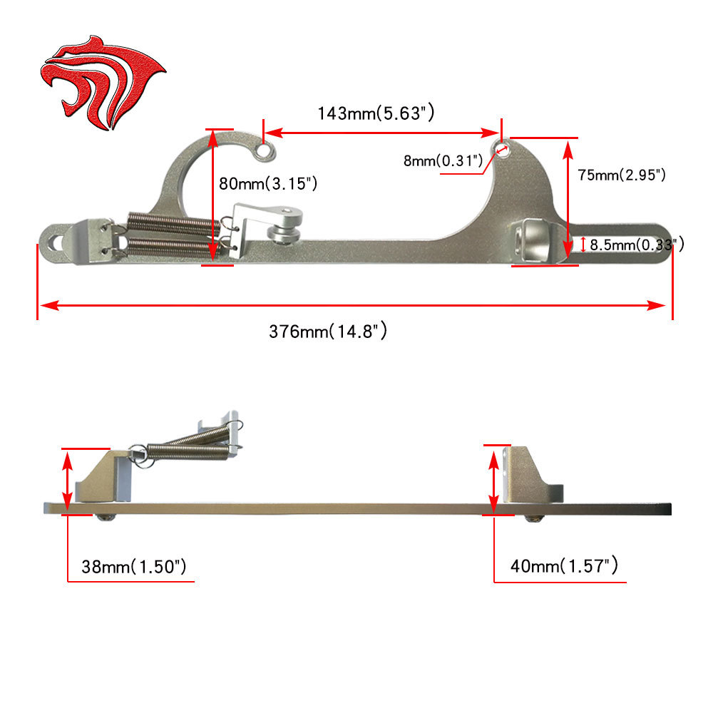 Throttle Base Cable Base Aluminum Alloy Throttle Bracket