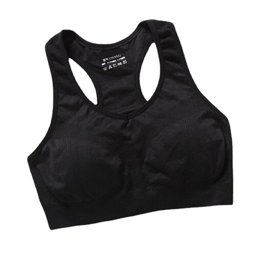 Cross-border seamless back-beautiful yoga sports chest-wrapped vest underwear without rims with chest pads racer-shaped vest tube top