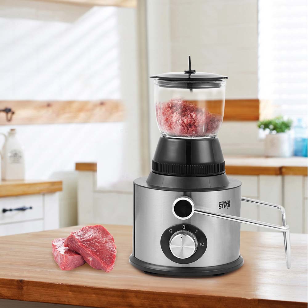 Winning star venta caliente transfronteriza 800W jugo de fruta carne molida molida y mezclada exprimidor multifuncional cuatro en uno