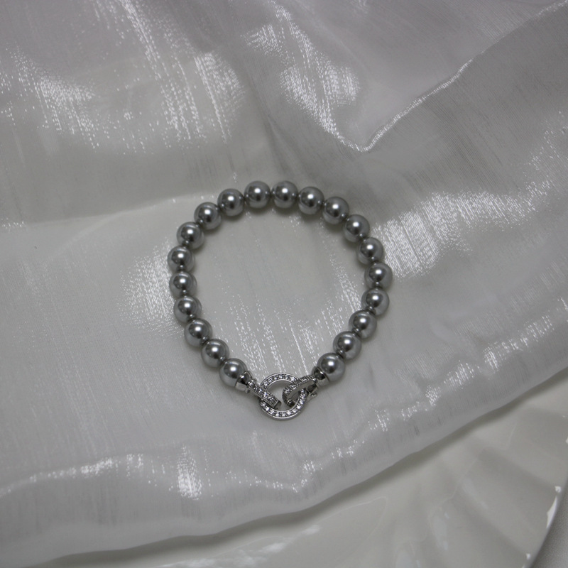 314---pearl # 616--bracelet 16.5cm
