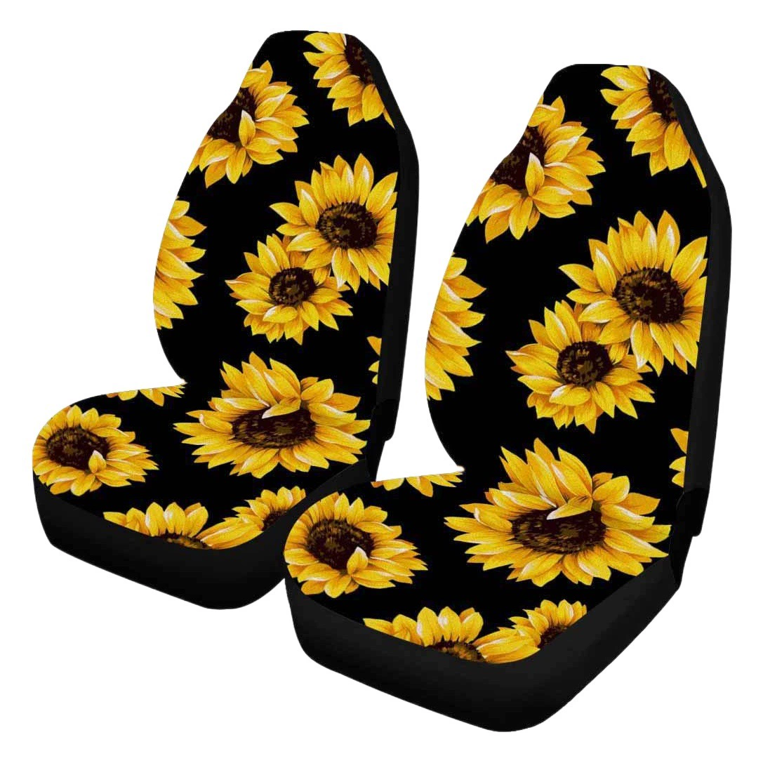 Подсолнух Foreign Trade Wish AliExpress чехол для автомобильного сиденья все включено трансграничный Подсолнух с цветочным принтом Amazon