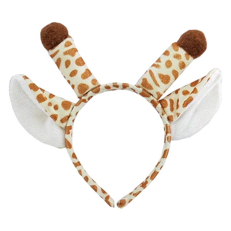 Navidad rendimiento de los niños ciervos diadema accesorios para el cabello animal tocado coreano simple fiesta jirafa oído diadema