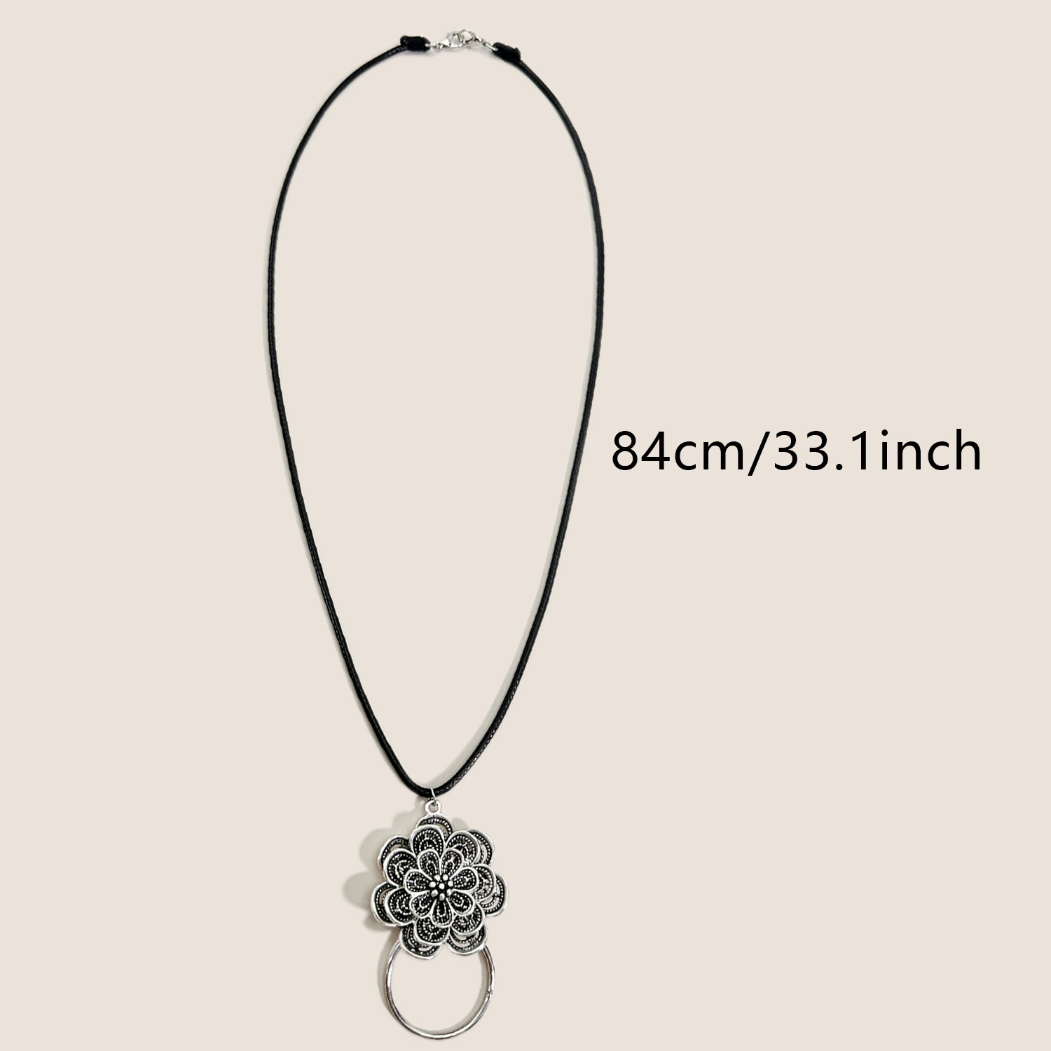 Европейская и американская модная цепочка для очков, нескользящий шнурок, солнцезащитные очки, близорукость, декоративная цепочка, металлический Лотос, трансграничный G208