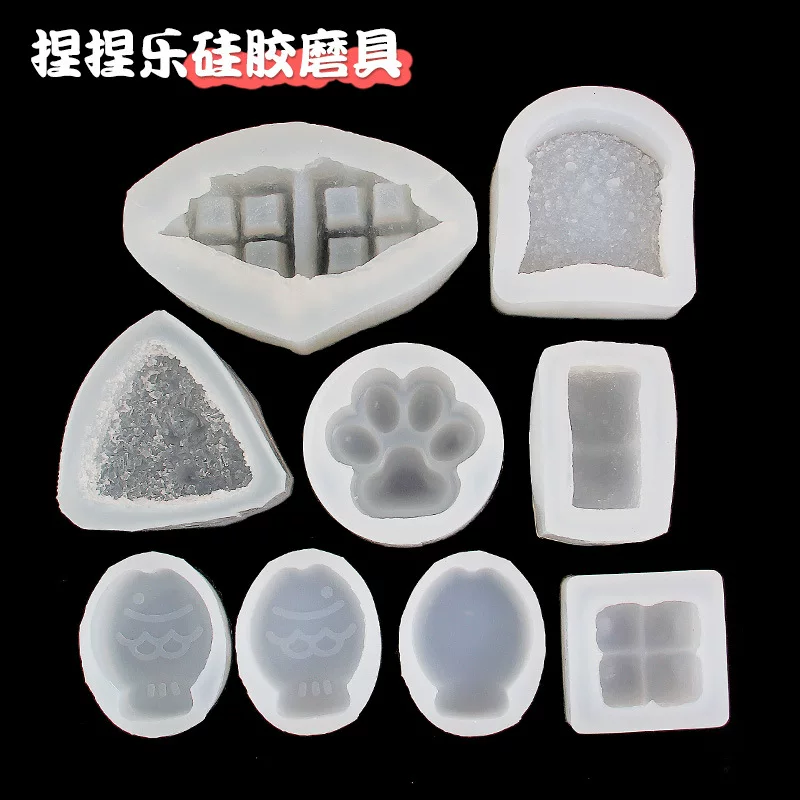 Глянцевый силиконовый форм для molding, игрушка, DIY, антистресс, зеркальный эффект