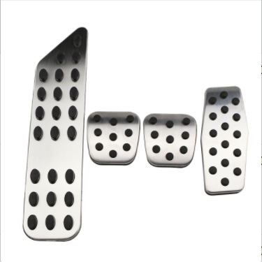 Suitable for Chevrolet Cruze Accelerator Pedal Stainless Steel Model, No-Drill Anti-Slip Foot Pedal Interior Modification Accessory