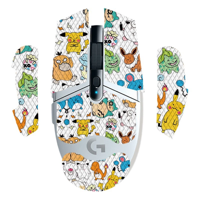 Подходит для наклейки-протектора на мышь Logitech G304, противоскользящая наклейка, полная защита, защита от царапин и пота, задняя наклейка, специально для киберспорта.