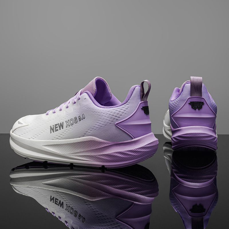 Zapatos de correr de altura ancha, zapatos de correr de malla transpirables para hombres y mujeres, zapatos de deporte ampliados y elevados, amortiguación general de cuatro estaciones, zapatos de correr grandes portátiles