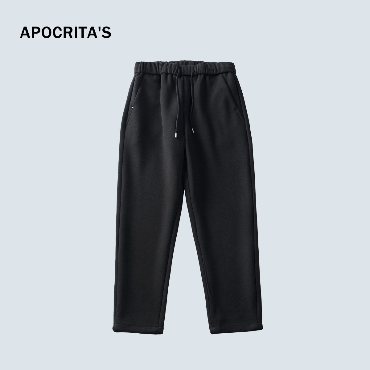 Sin devoluciones ni cambios【Liquidación por tiempo limitado a un precio súper bajo】Pantalones casuales holgados y rectos para hombre APO, para otoño e invierno