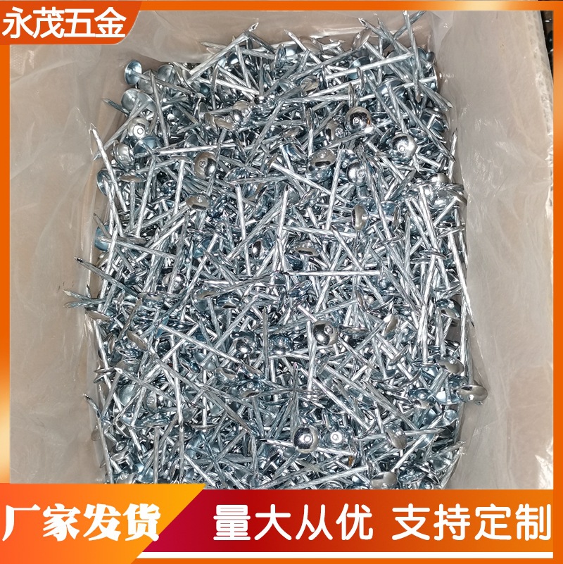厂家批发麻花瓦楞钉铁钉 镀锌水泥钢钉批发 家装建材门窗五金铁钉