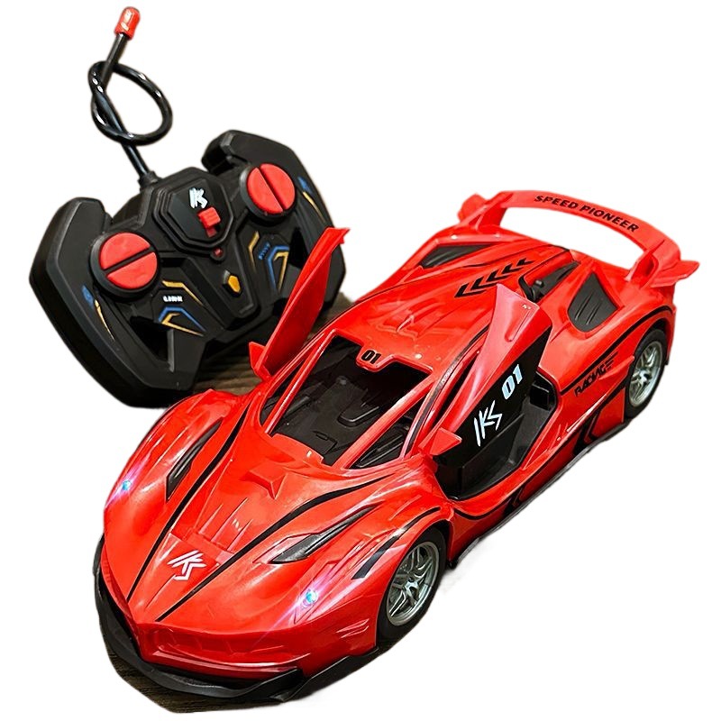 Control remoto coche de carreras de deriva recargable de alta velocidad coche de control remoto eléctrico coche de juguete para niños niños niños 3 - 6 años