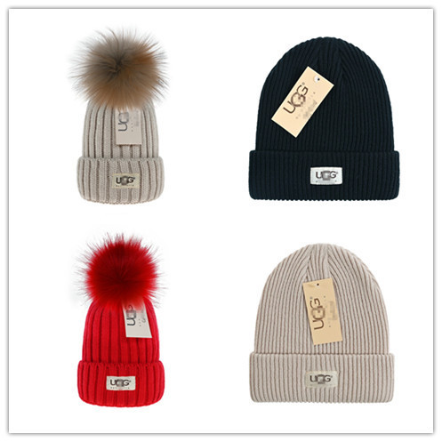 Hot-Selling New Cross-Border Knit Hat with Pom-Pom, Ug Outdoor Warm Winter Fashion Versatile Casual Warm Hat Hot-Selling New Cross-Border Knit Hat with Pom-Pom, Ug Outdoor Warm Winter Fashion Versatile Casual Warm Hat