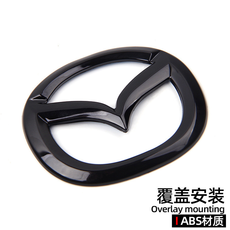 Adecuado para Mazda Angkera Atez CX4 CX5 volante estándar cubierta etiqueta etiqueta etiqueta etiqueta decorativa