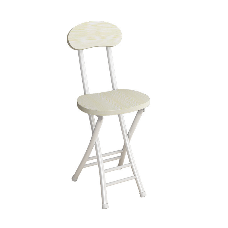 Silla plegable silla de comedor casera silla de descanso de ocio silla de respaldo de dormitorio taburete silla portátil para adultos