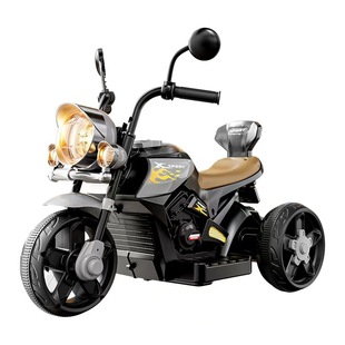 Children's Electric Car, Three-Wheeled Motorcycle, Early Education Remote Control, Sit-On Toy Car, Charging Model, Baby Stroller for Boys and Girls