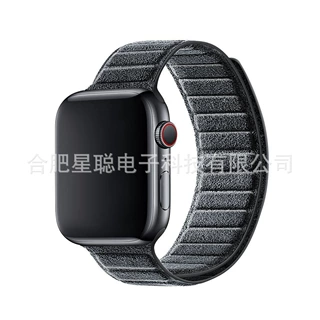 Alcantara适用于苹果iWatch手表磁吸表带Ultra3磁力series11 SE3