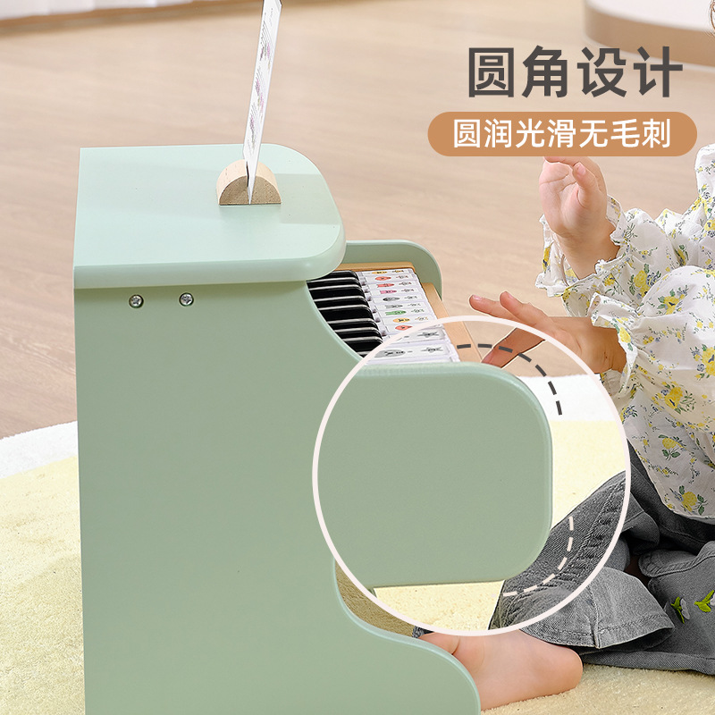 Juguetes de madera de piano para niños Regalos para bebés y niñas