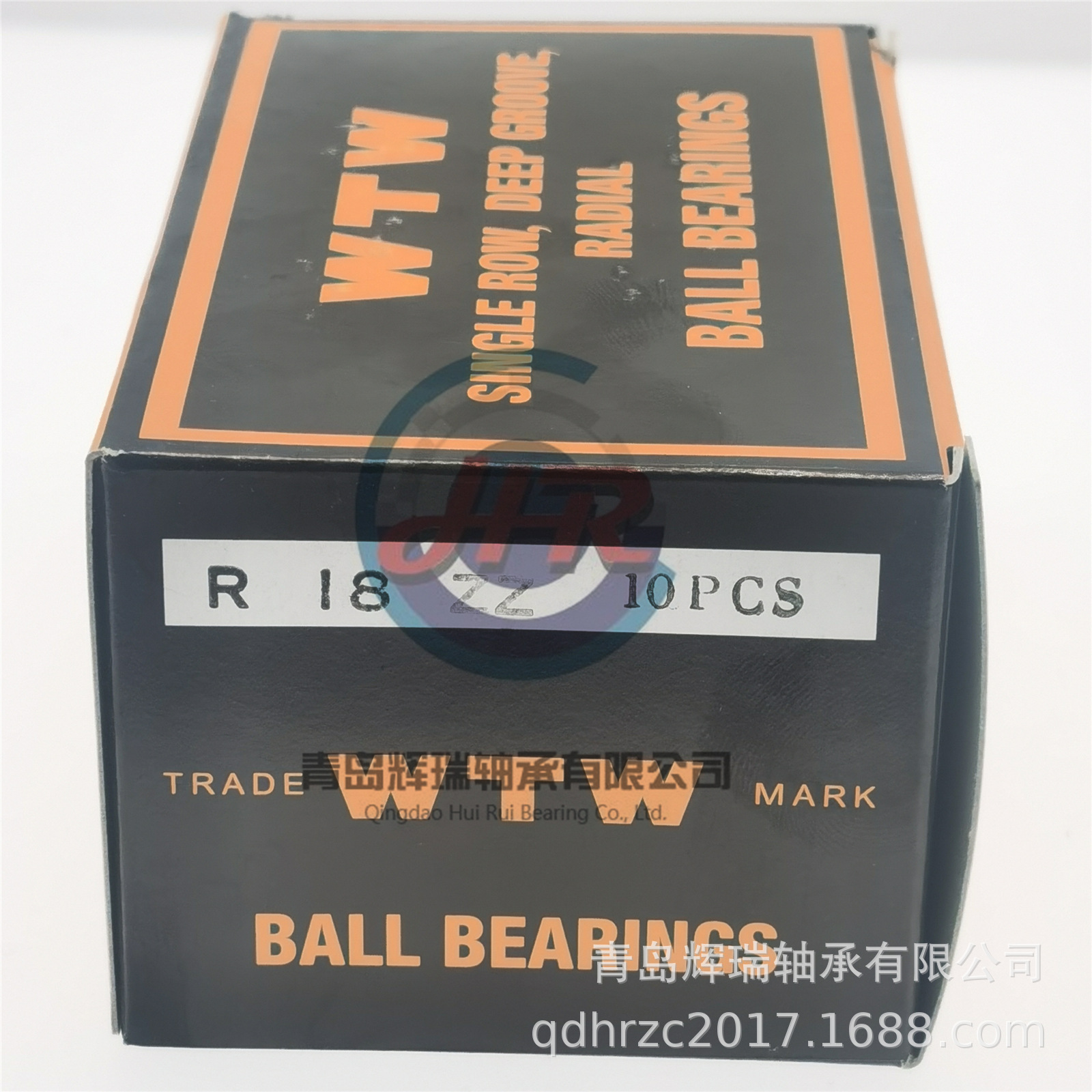 WTW 英制深沟球轴承 R18ZZ R18Z 28.575mm X 53.975mm X 12.7mm