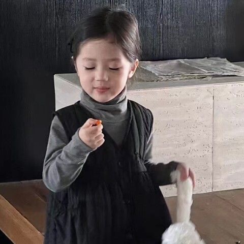 韩版童装女童夹棉连衣裙秋冬款洋气灰色堆堆领打底衫爆款套装外穿|undefined