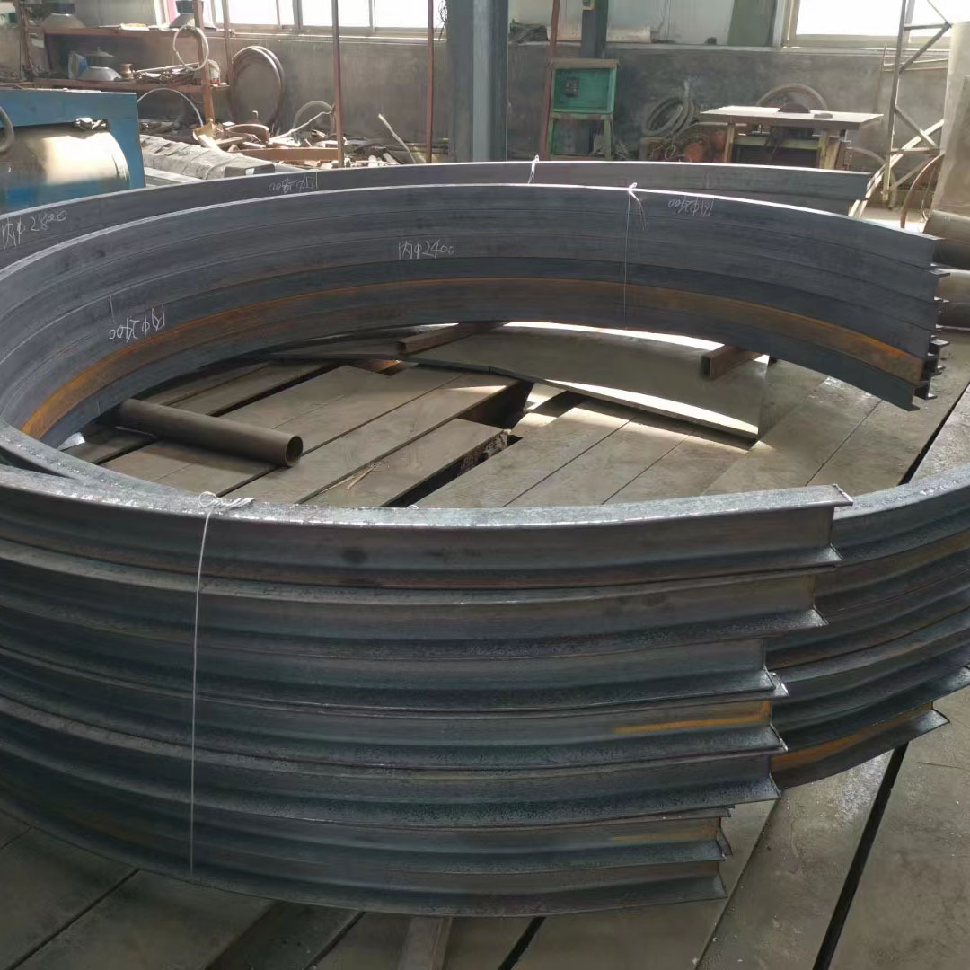 防护栏弯弯钢管型材加工挤压Q235B焊接现货供应槽钢拉弯角钢拉弯