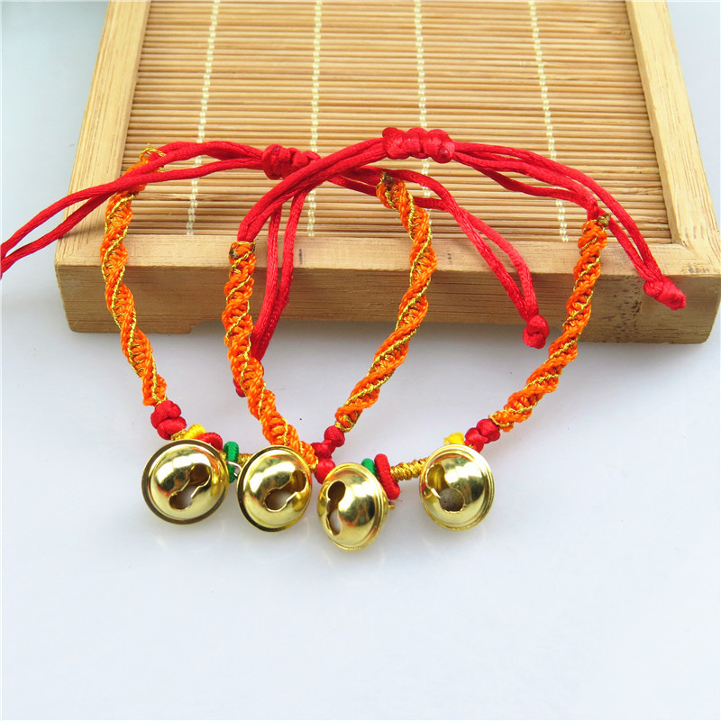 Woven children's small bell handmade