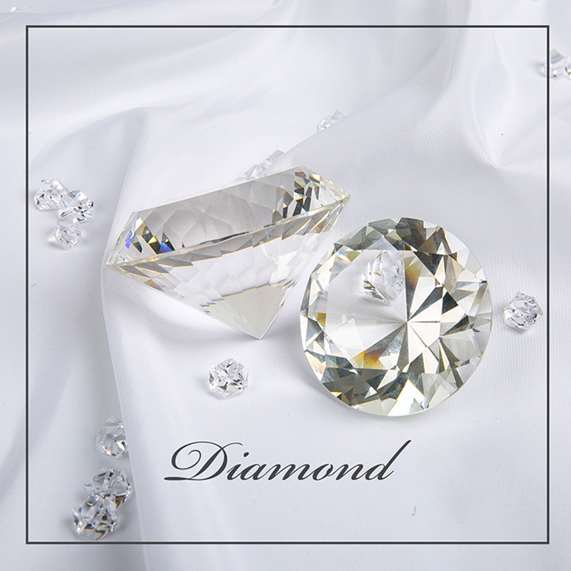 Pujiang factory supply k9 crystal transparent diamond nail art makeup Jewelry earrings transparent photography props ornaments