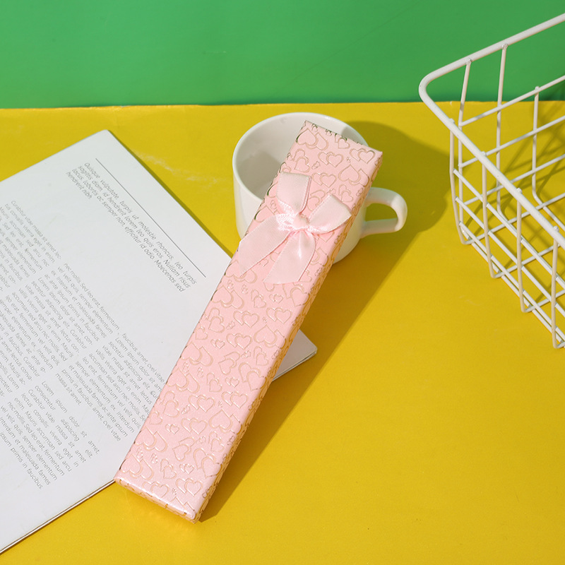 厂家供应新款蝴蝶结爱心饰品包装盒生日礼物纪念日礼品包装首饰盒详情6