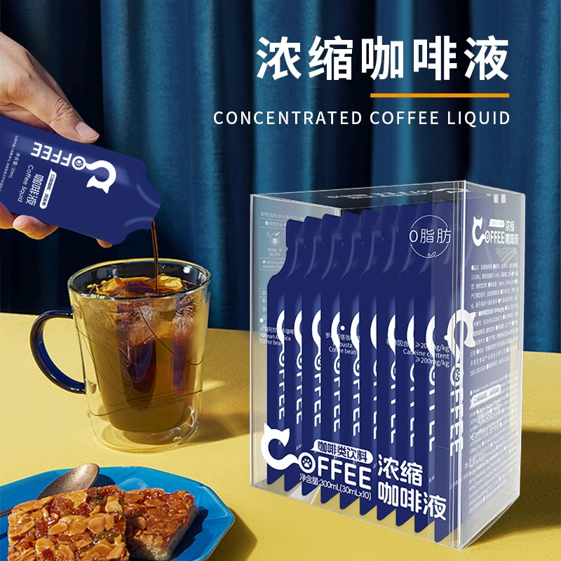 Тесно отобранные эспрессо-кофейные жидкости Робуста холодная защита от Т-кофе 0 жирная арабика американский черный кофе оптом