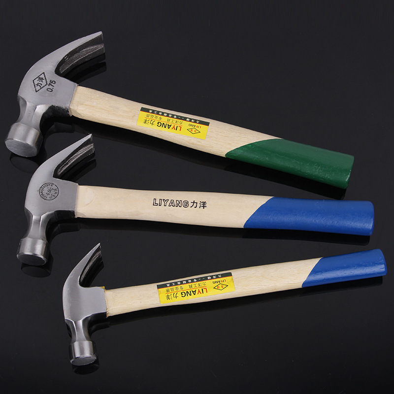 廠家供應錘子 木柄羊角錘 0.25kg 0.5kg 0.75kg臨沂五金批發