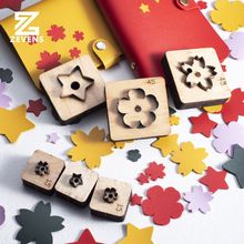 花瓣刀模手工DIY皮革多尺寸版型日本钢锋利耐用下料方便皮具刀模