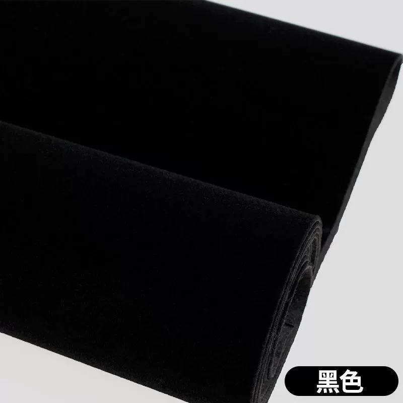 Утолщенная самоклеящаяся бархатная черная зашифрованная самоклеящаяся флокированная ткань с клеем, бархатная черная бархатная витрина