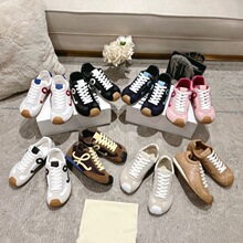 杨幂同款休闲德训鞋2025新款拼色丑萌厚底男女运动阿甘鞋松糕厚底