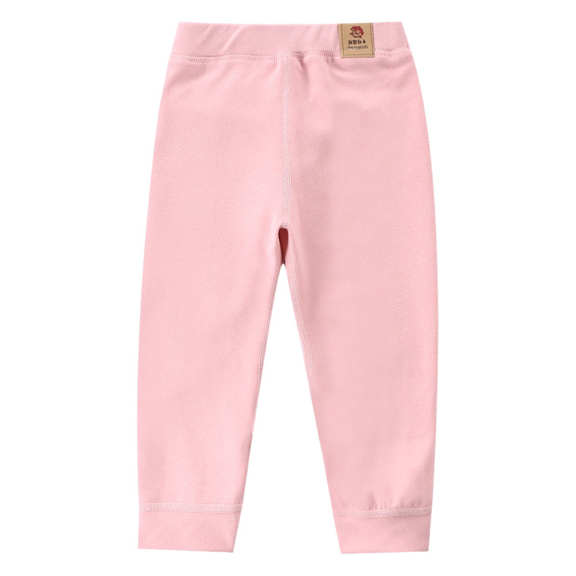Pantalones de terciopelo para niños Pantalones de un solo niño Pantalones de otoño e invierno para niñas Pantalones cálidos para bebés medianos y grandes niños engrosados pantalones largos