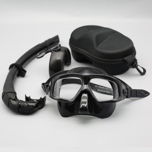 Cross-border Professional Free-diving Snorkeling suit PC Lens Waterproof Anti-fog Snorkeling Surface Mirror Diving Equipment