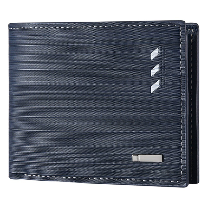 Трансграничный короткий кошелек, мужской европейский и американский Молодежный кошелек с несколькими картами, мужской горизонтальный модный кошелек