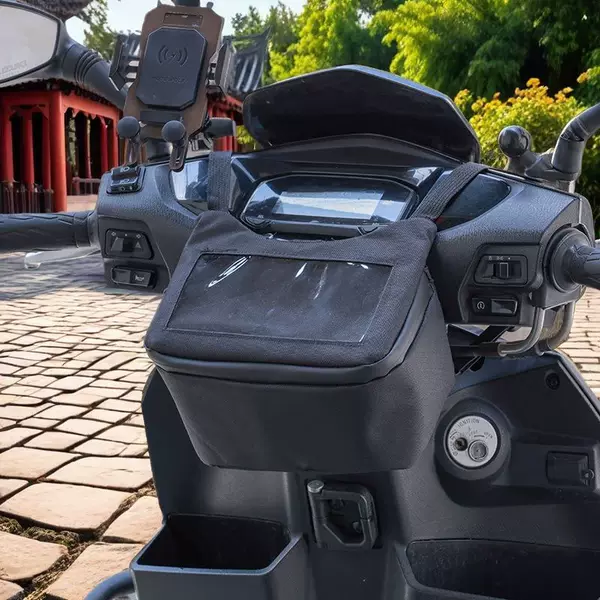 New In-Stock Cross-Border E-Commerce Vertical Screen Motorcycle and Electric Vehicle Front-Mounted Touch Screen Navigation Storage Bag