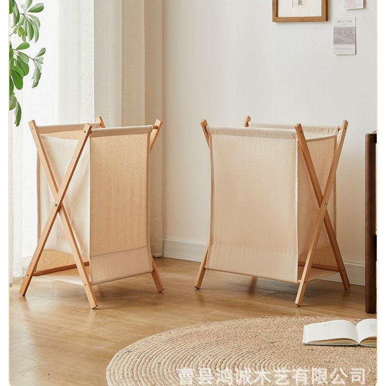 Cesto para ropa sucia plegable y transpirable para hogar