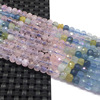 Organic square beads, crystal bracelet natural stone, necklace, jewelry, accessory