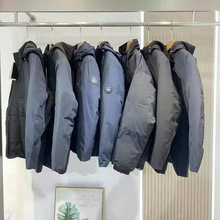 老爷车皮草棉服男24冬高端商务品牌潮流时尚精英绅士男装外套尾货
