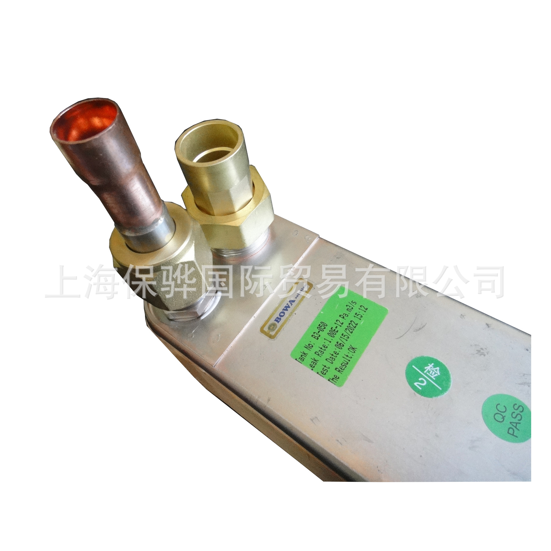 28KW不锈钢蒸发器匹配10HP冰水机组兼容不同类型压缩机如ZP120KCE