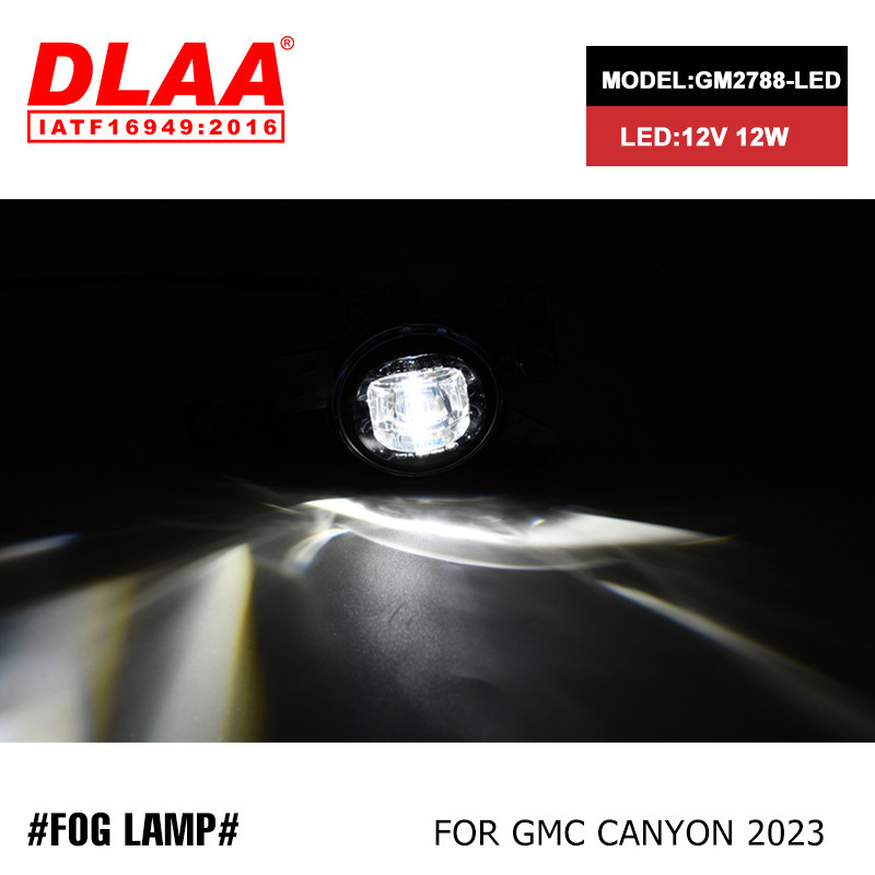 Aplicable a GMC CANYON 2023 nuevo automóvil luz de niebla delantera LED luz diurna