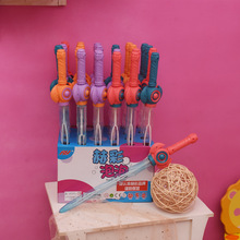 设计成品塑料泡泡水棒超大西洋剑儿童公园户外七彩泡泡机玩具亲子