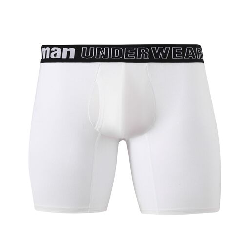 Summer men's bamboo fiber underwear men's plus size thin sports breathable antibacterial mid-waist loose boxer briefs