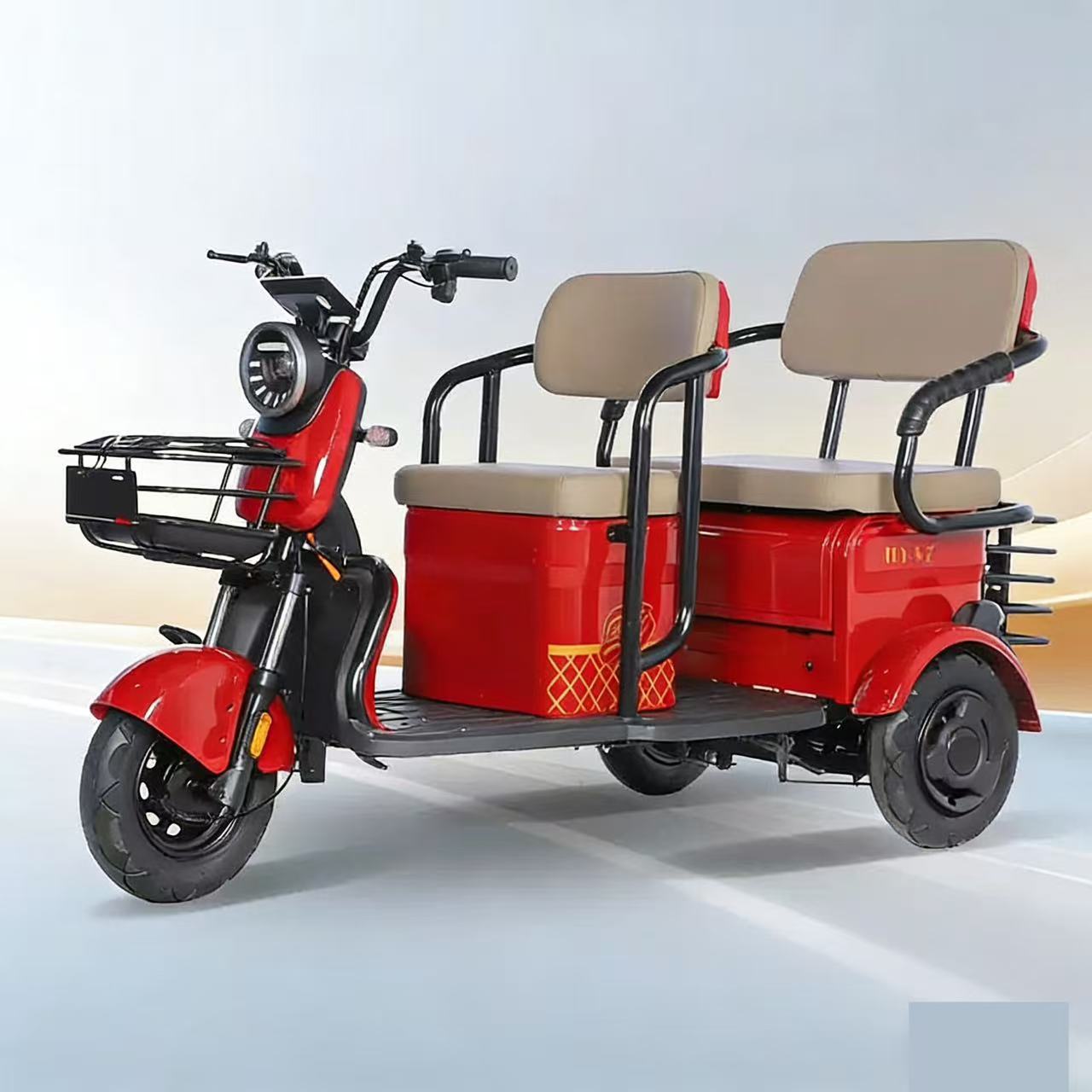 C6 triciclo eléctrico comercio exterior mayorista ocio automóvil eléctrico doméstico de alta potencia coche de batería para personas mayores triciclo