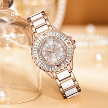 跨境热销石英手表女款小众高级工厂批发一件代发仿陶瓷女士t904