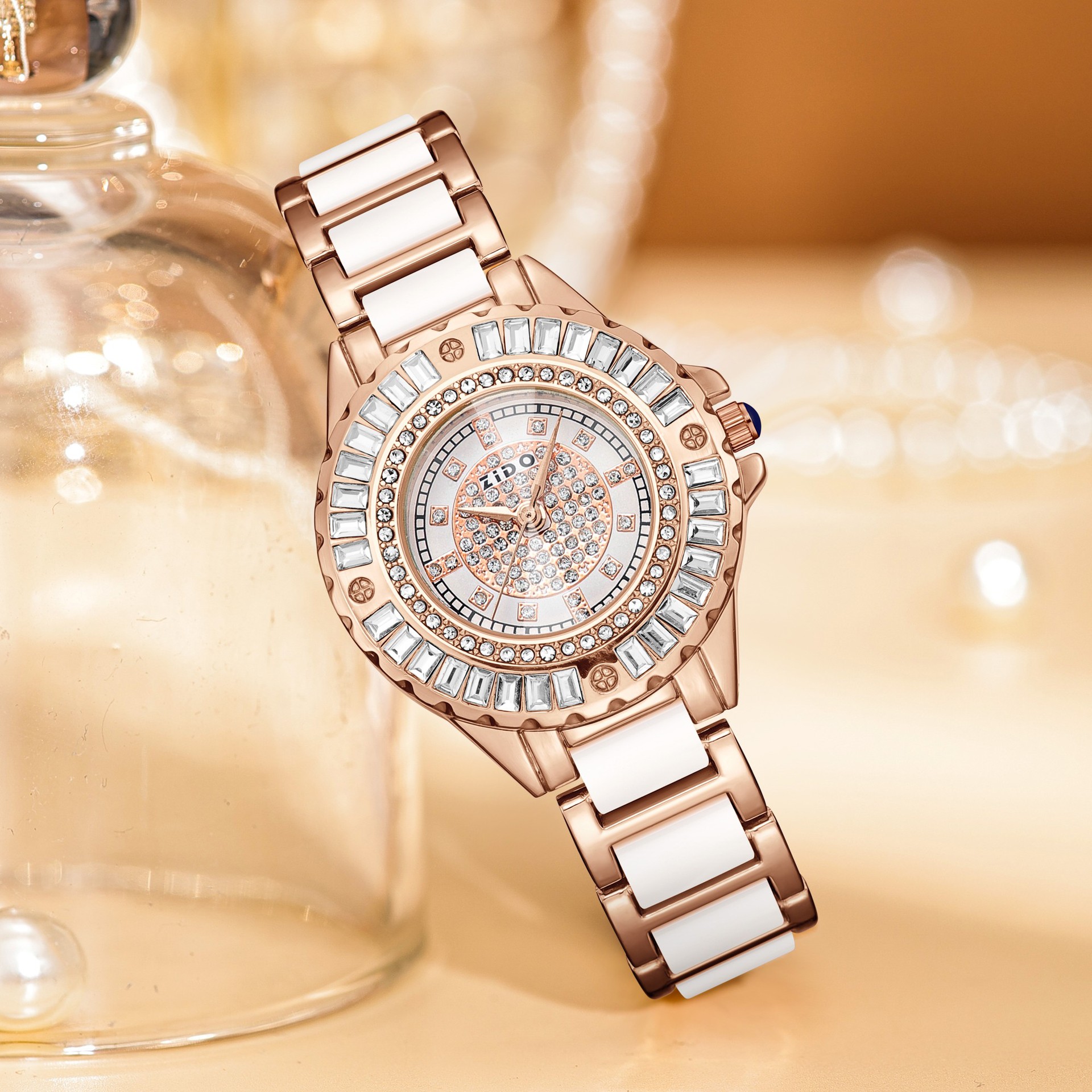 跨境热销石英手表女款小众高级工厂批发一件代发仿陶瓷女士t904