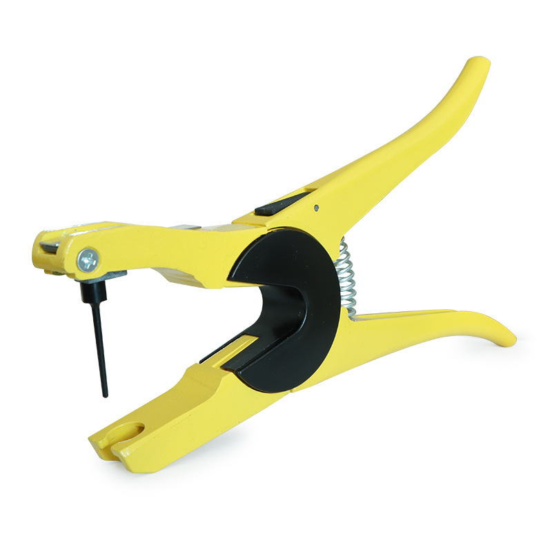 Etiqueta de oreja de ganado muduro Etiqueta de oreja de TPU integrada de una sola pieza etiqueta veterinaria engrosada grande Etiqueta de oreja de vaca