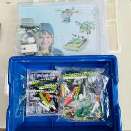 wedo2.0科技件兼容乐高小颗粒积木45300动机械编程教具创客机器人