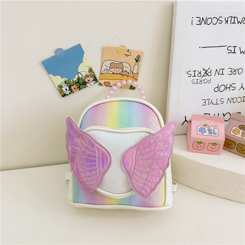 Cartoon kindergarten lindas mochila de estudiantes nueva mochila de chicas de sequillas de moda perla mochila portátil para niños